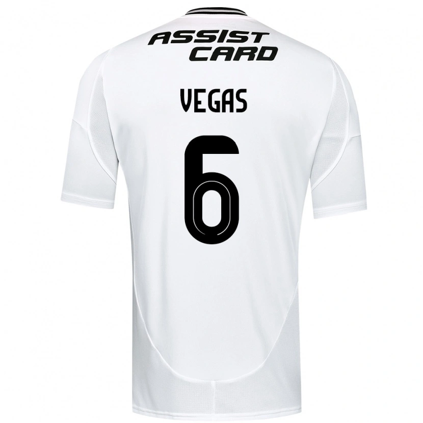 Danxen Hombre Camiseta Sebastián Vegas #6 Negro Blanco Amarillo 1ª Equipación 2025/26 La Camisa México