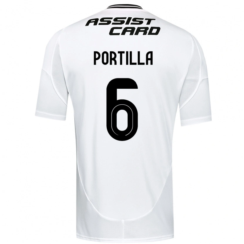 Danxen Hombre Camiseta Dylan Portilla #6 Negro Blanco Amarillo 1ª Equipación 2025/26 La Camisa México