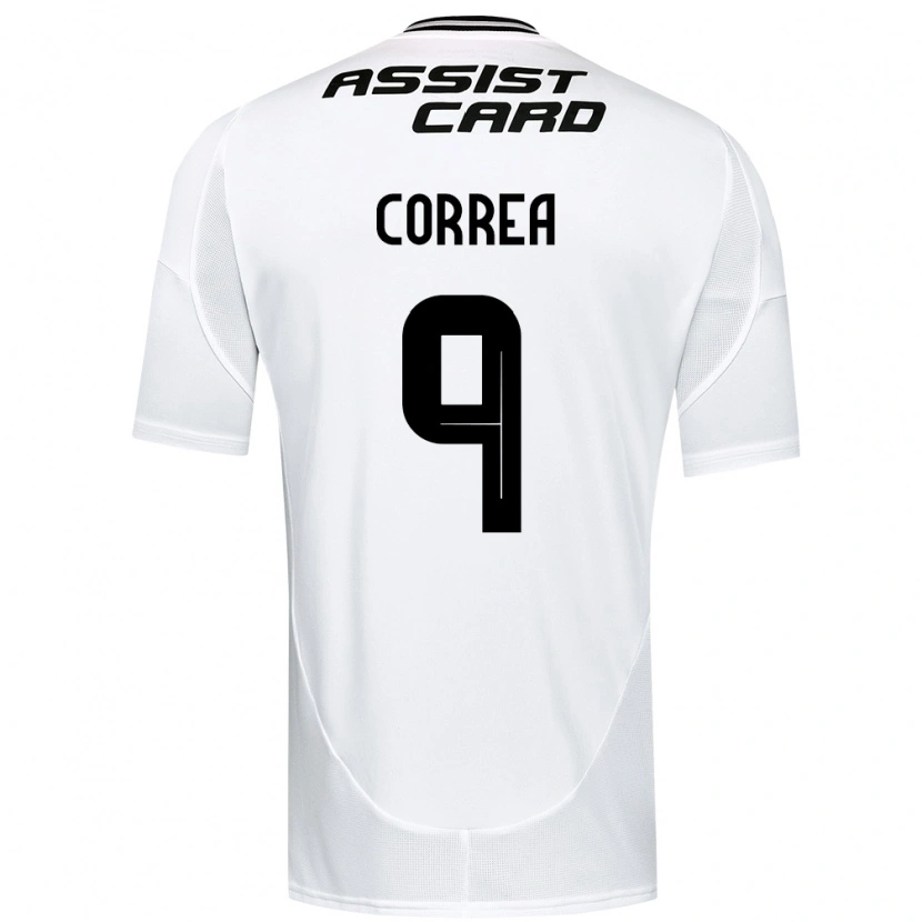 Danxen Hombre Camiseta Javier Correa #9 Negro Blanco Amarillo 1ª Equipación 2025/26 La Camisa México