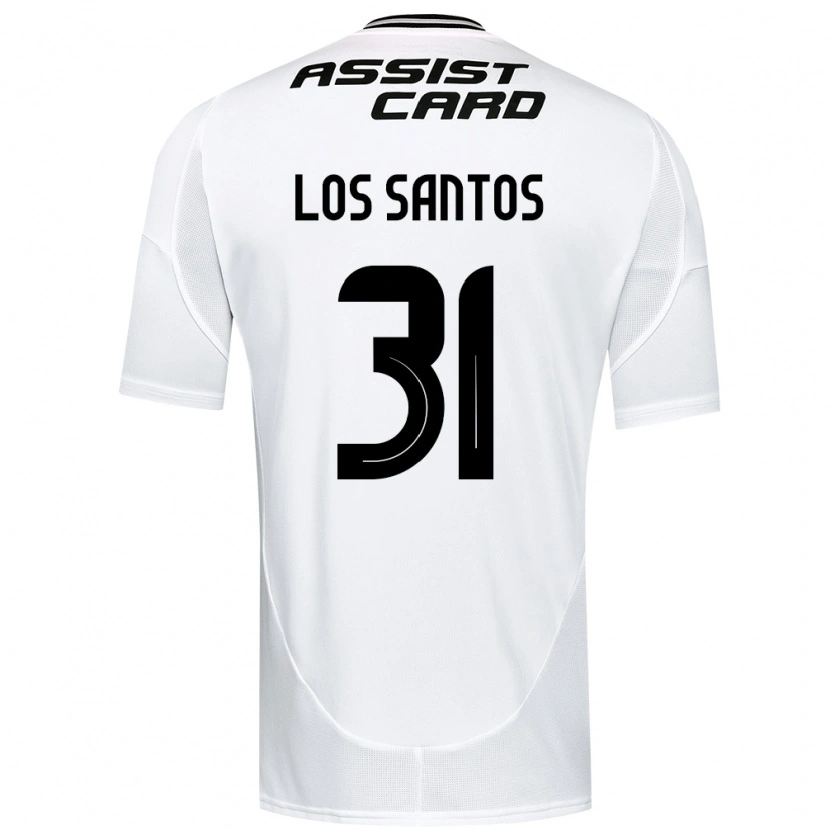 Danxen Hombre Camiseta Matías De Los Santos #31 Negro Blanco Amarillo 1ª Equipación 2025/26 La Camisa México