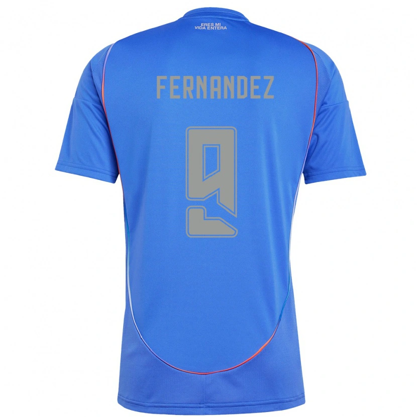 Danxen Hombre Camiseta Leandro Fernández #9 Naranja Rojo 1ª Equipación 2025/26 La Camisa México