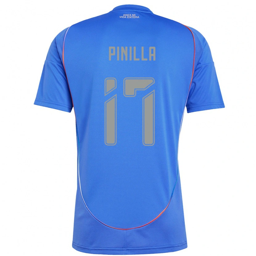 Danxen Hombre Camiseta Fernanda Pinilla #17 Naranja Rojo 1ª Equipación 2025/26 La Camisa México