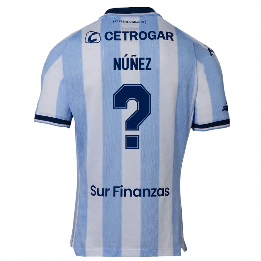 Danxen Hombre Camiseta Máximo Núñez #0 Azul Oscuro 1ª Equipación 2025/26 La Camisa México