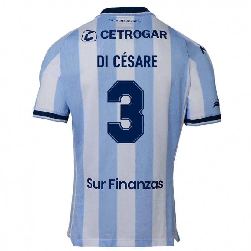 Danxen Hombre Camiseta Marco Di Césare #3 Azul Oscuro 1ª Equipación 2025/26 La Camisa México