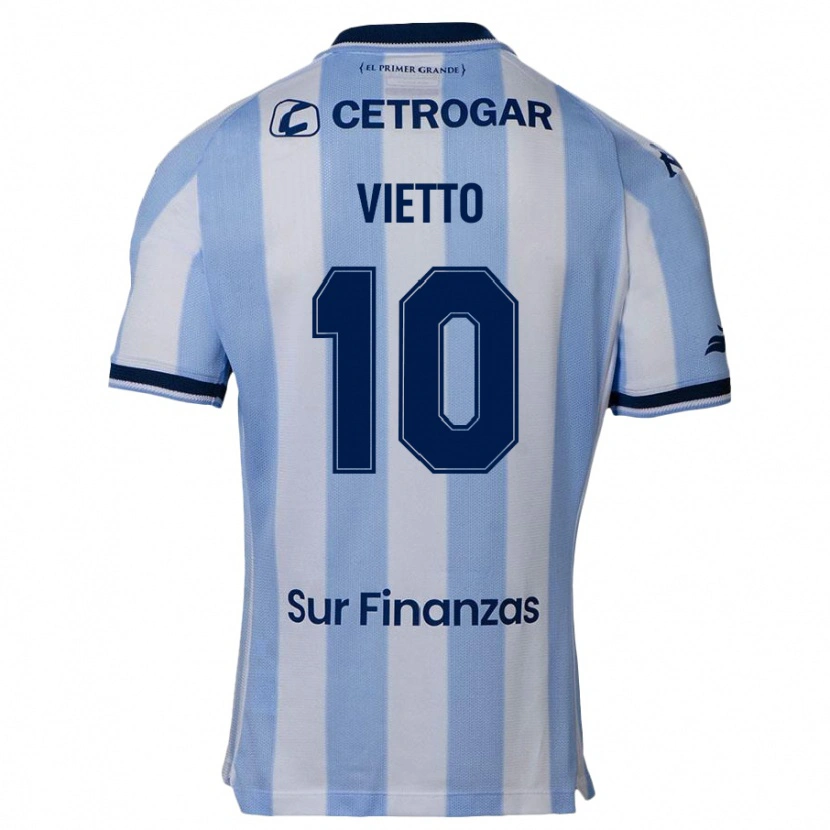 Danxen Hombre Camiseta Luciano Vietto #10 Azul Oscuro 1ª Equipación 2025/26 La Camisa México