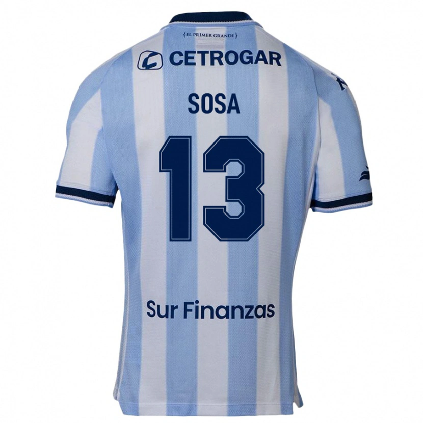 Danxen Hombre Camiseta Santiago Sosa #13 Azul Oscuro 1ª Equipación 2025/26 La Camisa México