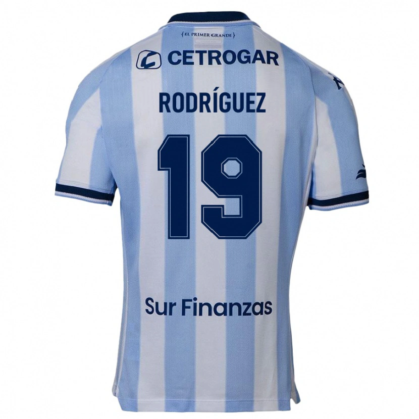 Danxen Hombre Camiseta Ignacio Rodríguez #19 Azul Celeste 1ª Equipación 2025/26 La Camisa México