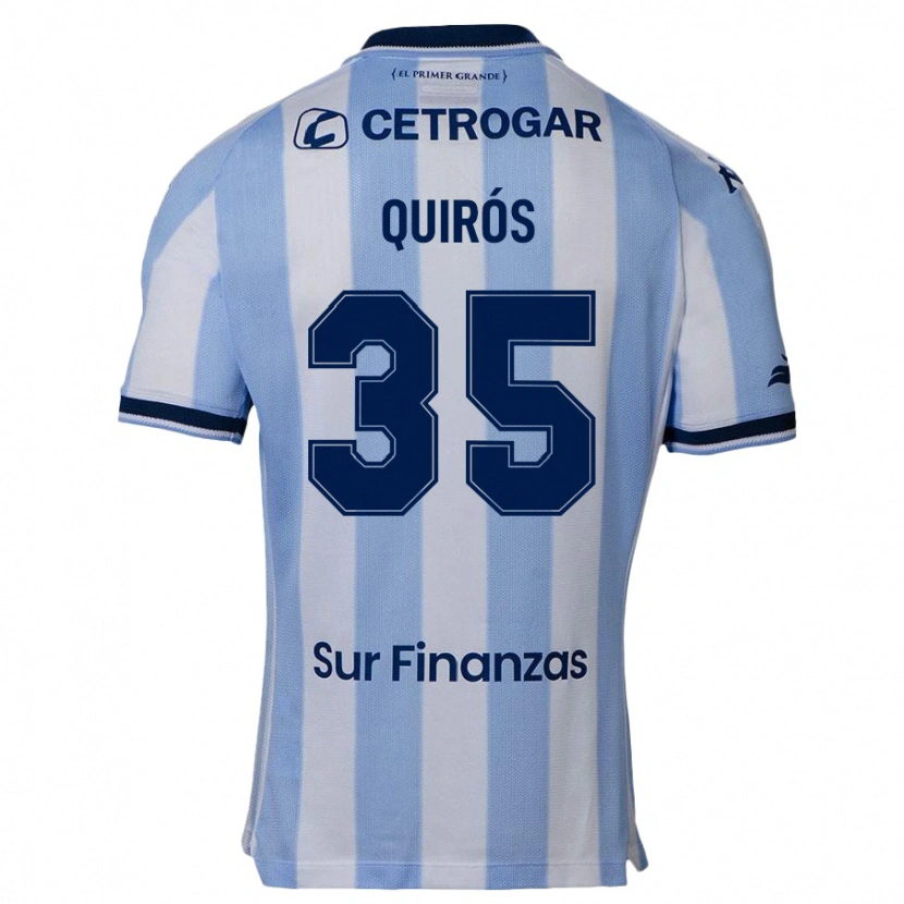 Danxen Hombre Camiseta Santiago Quirós #35 Azul Oscuro 1ª Equipación 2025/26 La Camisa México