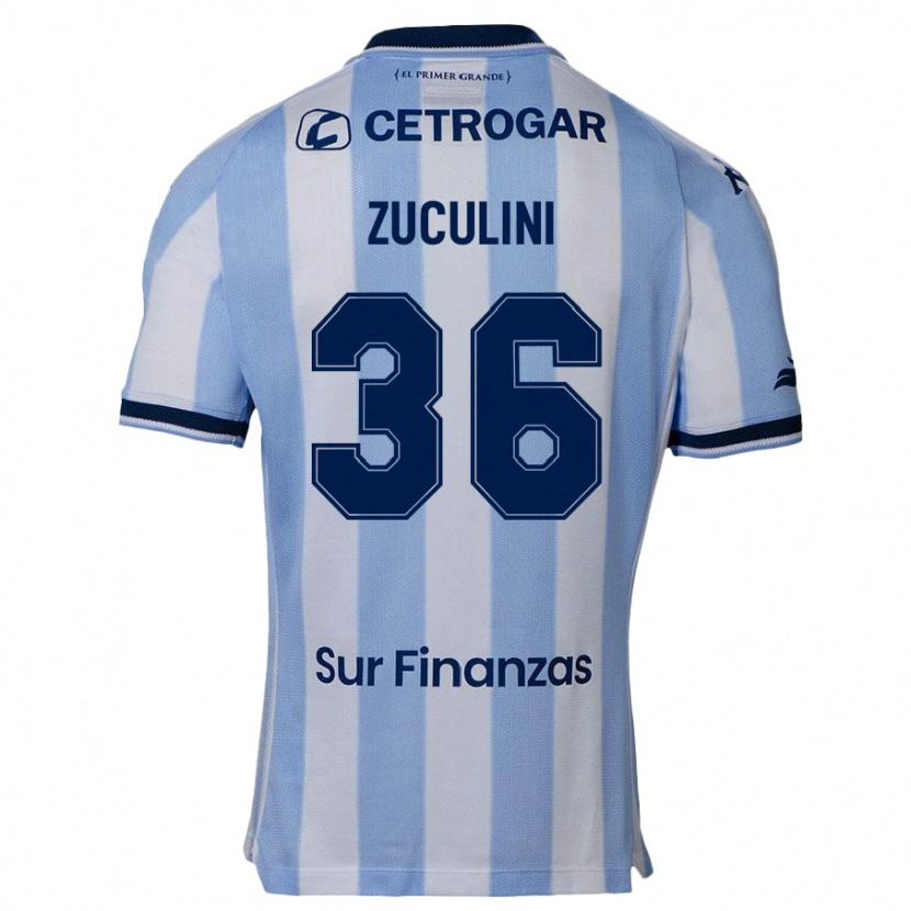 Danxen Hombre Camiseta Bruno Zuculini #36 Azul Oscuro 1ª Equipación 2025/26 La Camisa México