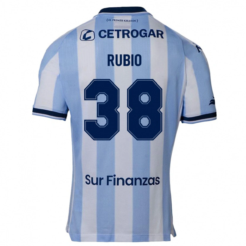 Danxen Hombre Camiseta Tobias Rubio #38 Azul Oscuro 1ª Equipación 2025/26 La Camisa México