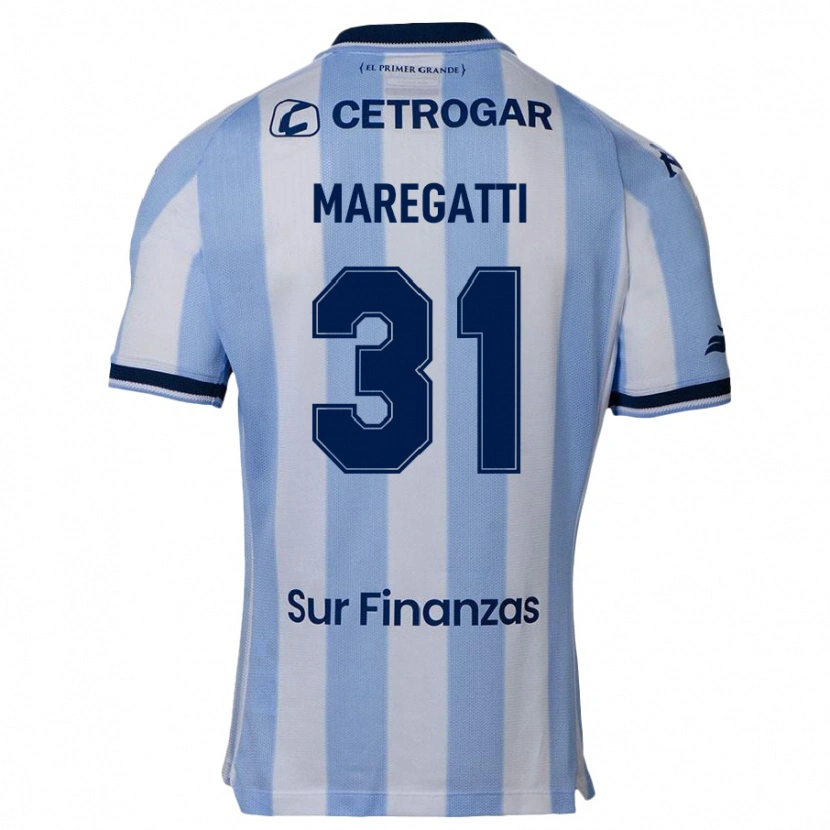 Danxen Hombre Camiseta Dolores Maregatti #31 Azul Celeste 1ª Equipación 2025/26 La Camisa México