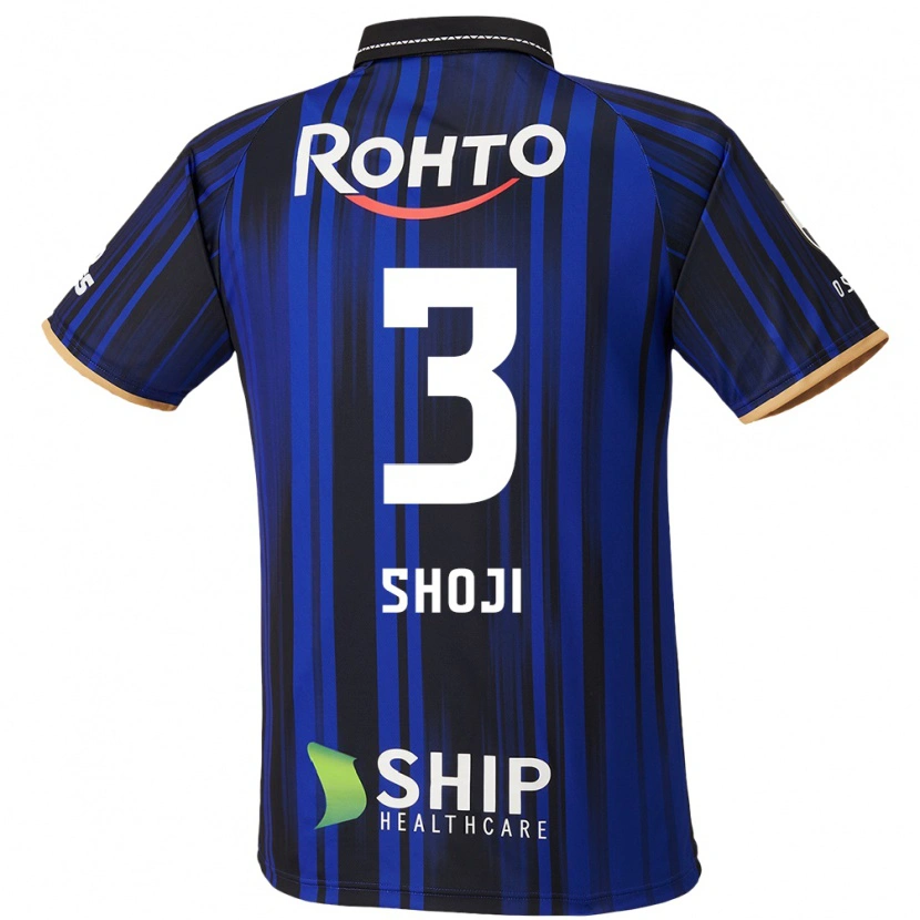 Danxen Hombre Camiseta Gen Shoji #3 Blanco Azul Negro 1ª Equipación 2025/26 La Camisa México