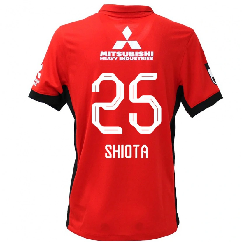Danxen Hombre Camiseta Hitoshi Shiota #25 Blanco Negro 1ª Equipación 2025/26 La Camisa México