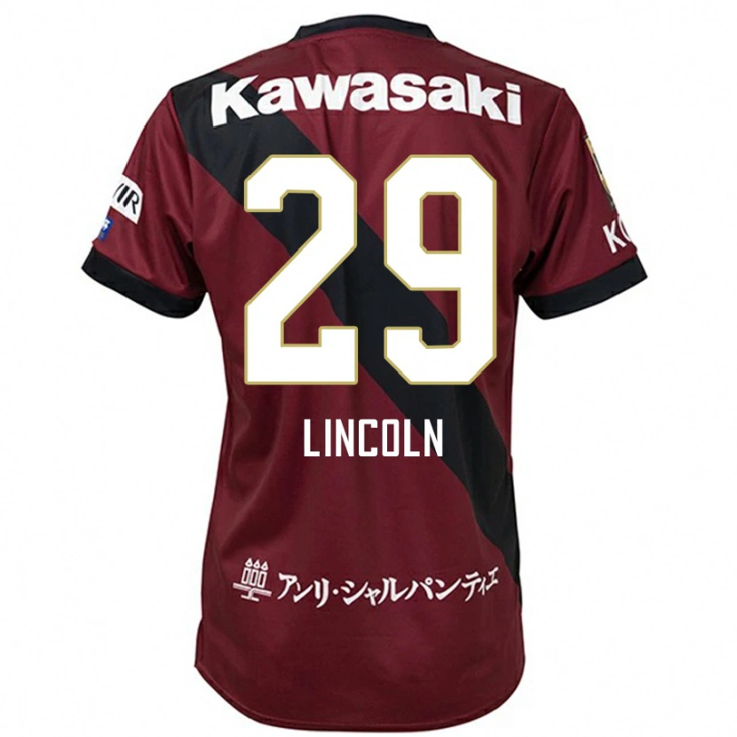 Danxen Hombre Camiseta Lincoln #29 Blanco Negro 1ª Equipación 2025/26 La Camisa México