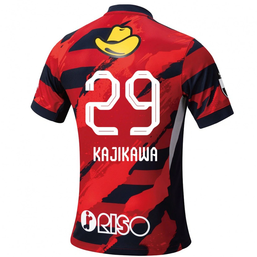 Danxen Hombre Camiseta Yuji Kajikawa #29 Blanco Negro 1ª Equipación 2025/26 La Camisa México