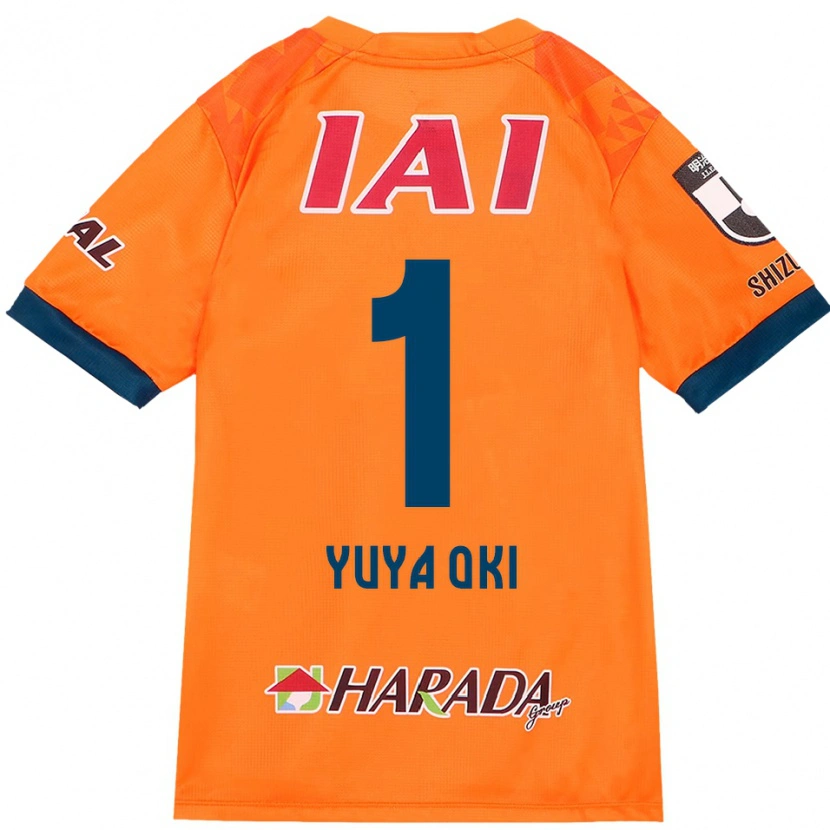 Danxen Hombre Camiseta Yuya Oki #1 Blanco Azul Real 1ª Equipación 2025/26 La Camisa México