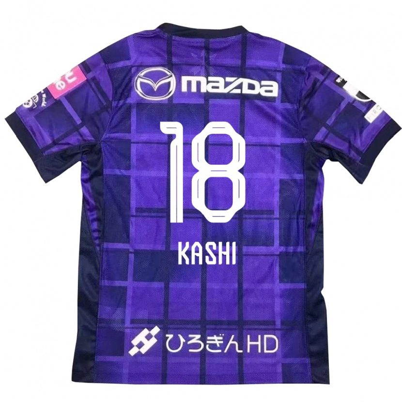 Danxen Hombre Camiseta Yoshifumi Kashiwa #18 Morado Naranja 1ª Equipación 2025/26 La Camisa México