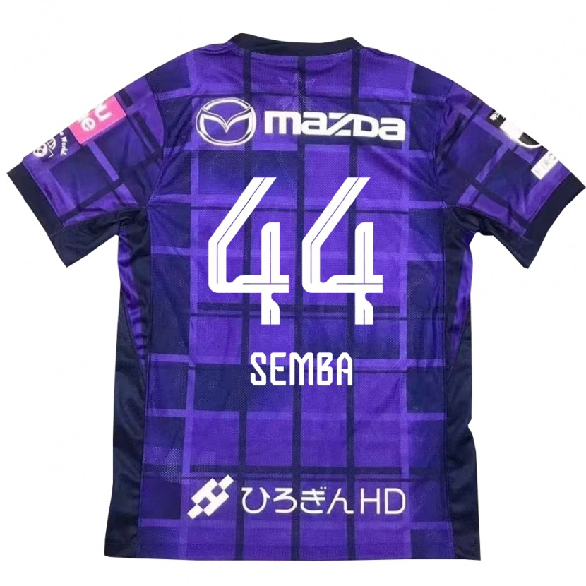 Danxen Hombre Camiseta Taishi Semba #44 Morado Naranja 1ª Equipación 2025/26 La Camisa México