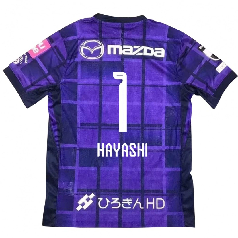 Danxen Hombre Camiseta Takuto Hayashi #1 Morado Naranja 1ª Equipación 2025/26 La Camisa México