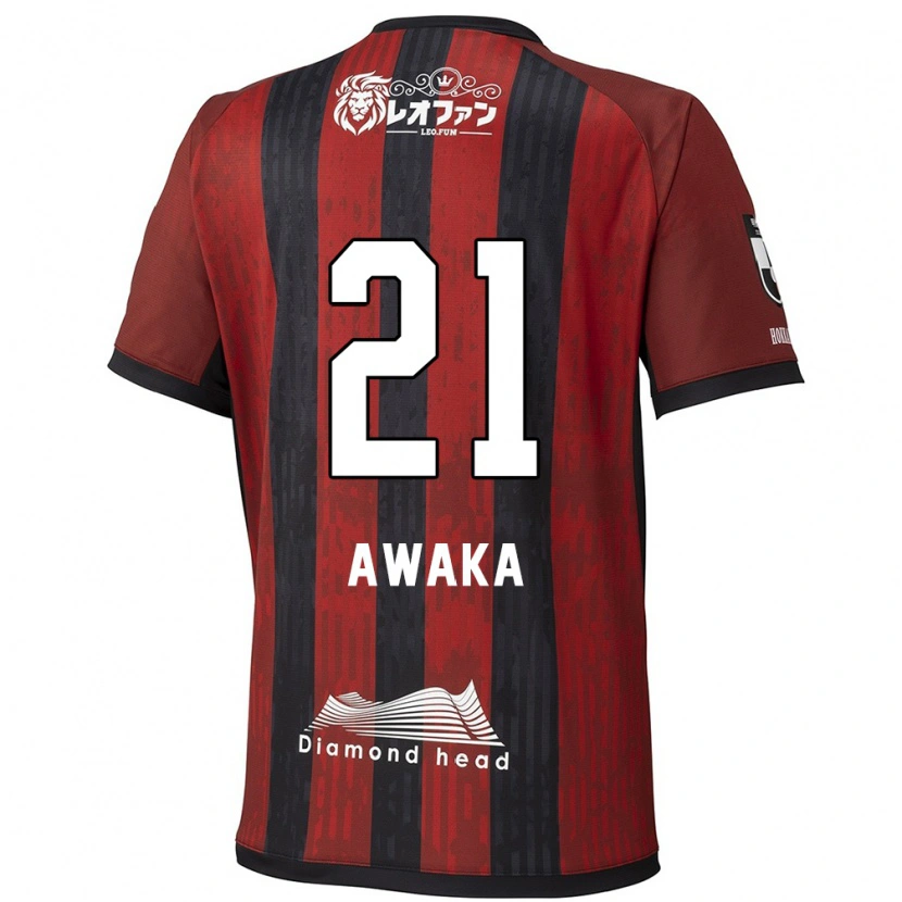 Danxen Hombre Camiseta Shunta Awaka #21 Azul Rojo 1ª Equipación 2025/26 La Camisa México