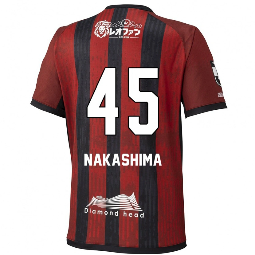 Danxen Hombre Camiseta Taika Nakashima #45 Azul Rojo 1ª Equipación 2025/26 La Camisa México