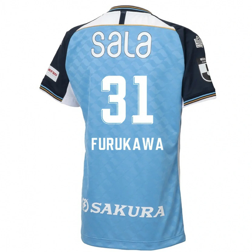 Danxen Hombre Camiseta Yosuke Furukawa #31 Blanco Negro 1ª Equipación 2025/26 La Camisa México