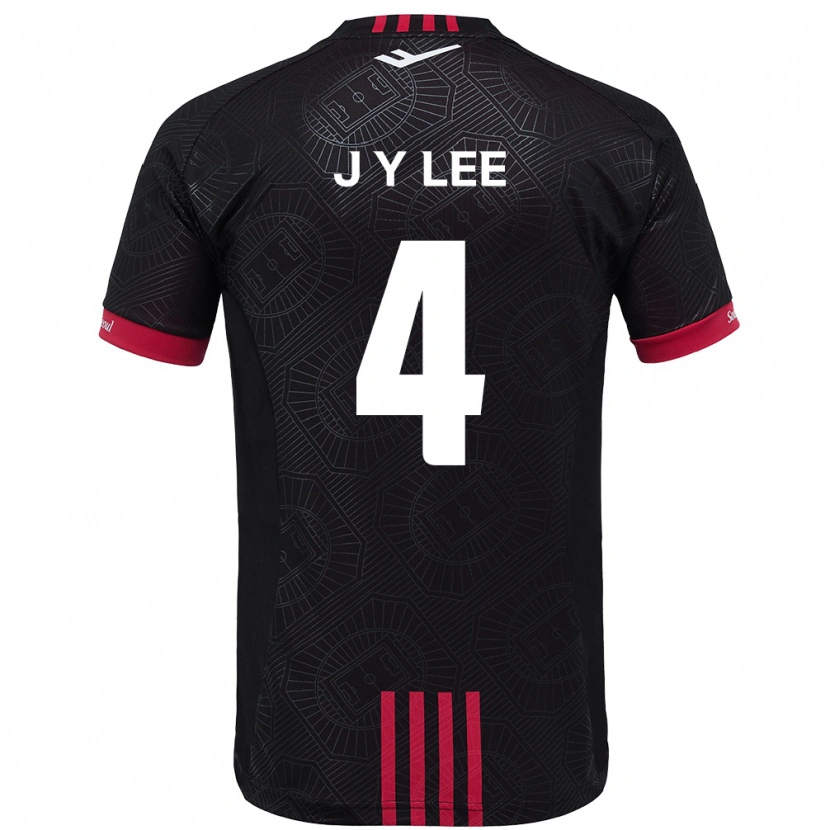 Danxen Hombre Camiseta Young-Jun Lee #4 Blanco Negro 1ª Equipación 2025/26 La Camisa México