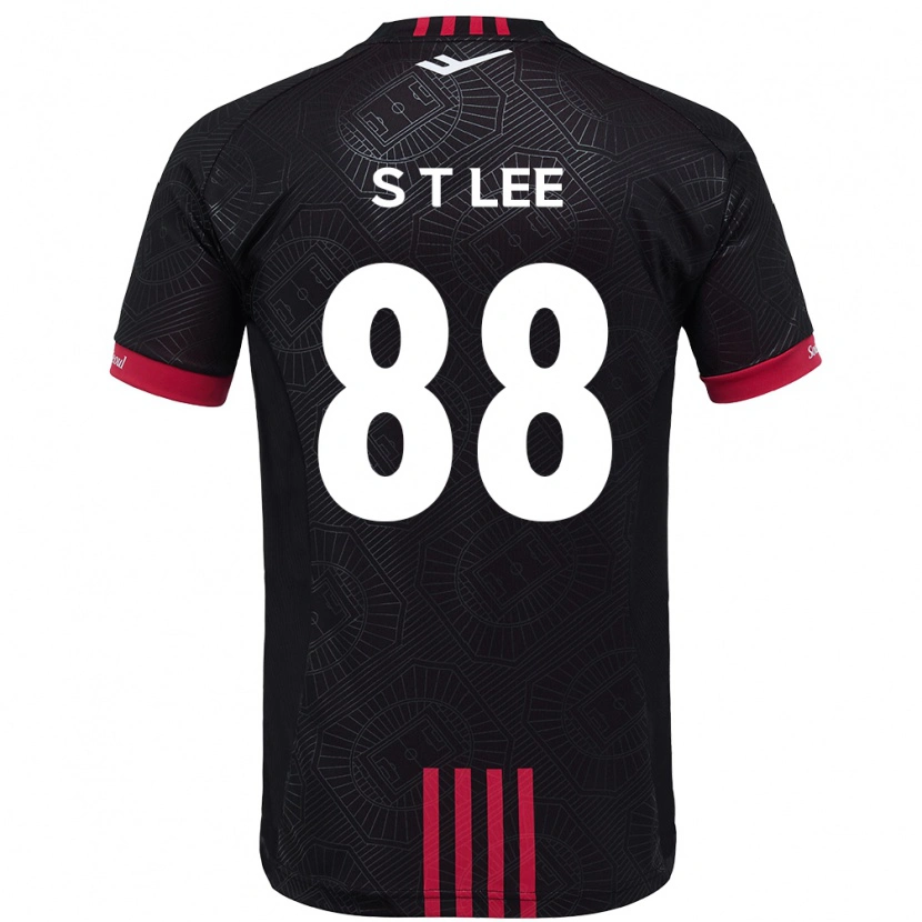Danxen Hombre Camiseta Tae-Seok Lee #88 Blanco Negro 1ª Equipación 2025/26 La Camisa México