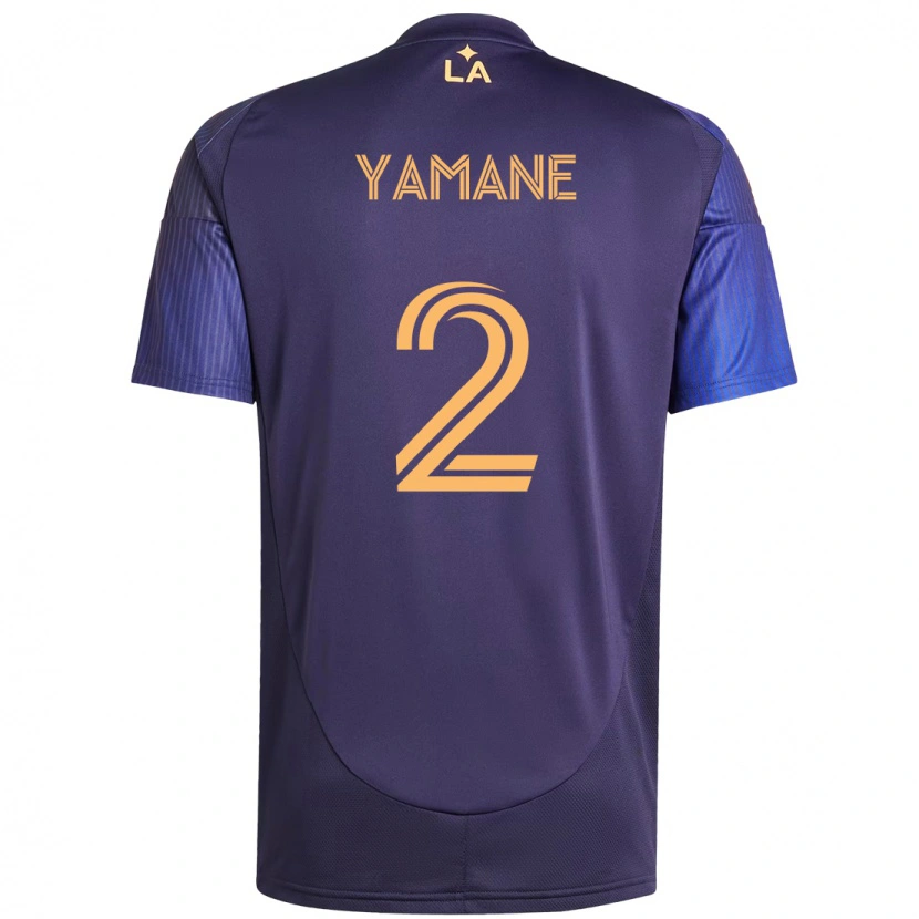 Danxen Hombre Camiseta Miki Yamane #2 Blanco Amarillo 2ª Equipación 2025/26 La Camisa México