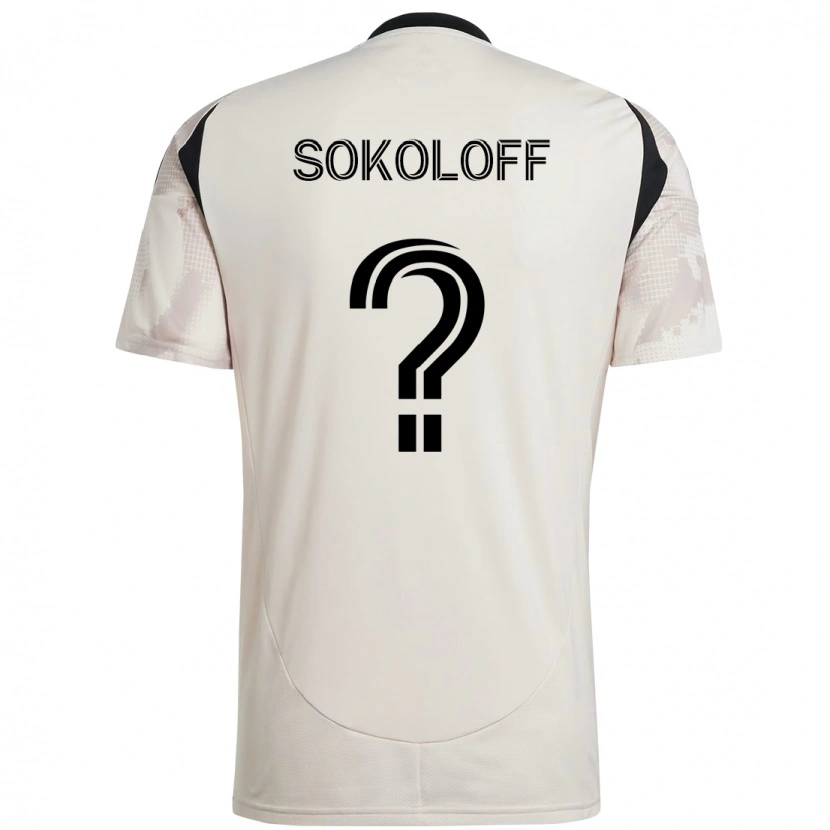 Danxen Hombre Camiseta Paul Sokoloff #0 Rojo Negro 2ª Equipación 2025/26 La Camisa México