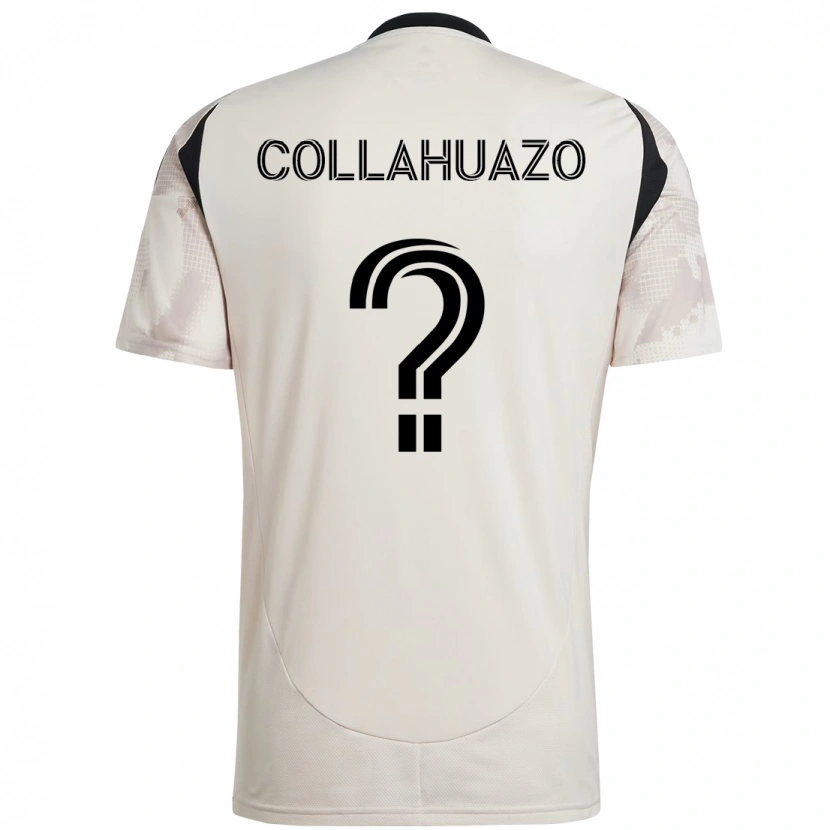 Danxen Hombre Camiseta Jair Collahuazo #0 Rojo Negro 2ª Equipación 2025/26 La Camisa México