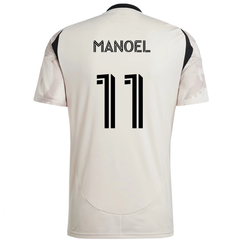 Danxen Hombre Camiseta Elias Manoel #11 Rojo Negro 2ª Equipación 2025/26 La Camisa México