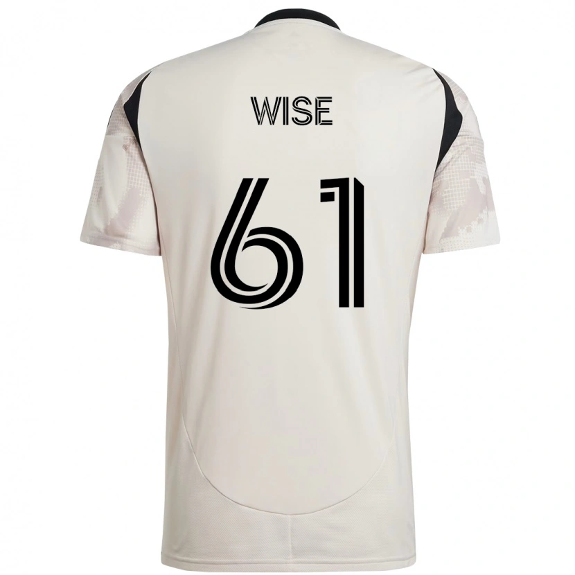 Danxen Hombre Camiseta Henry Wise #61 Rojo Negro 2ª Equipación 2025/26 La Camisa México