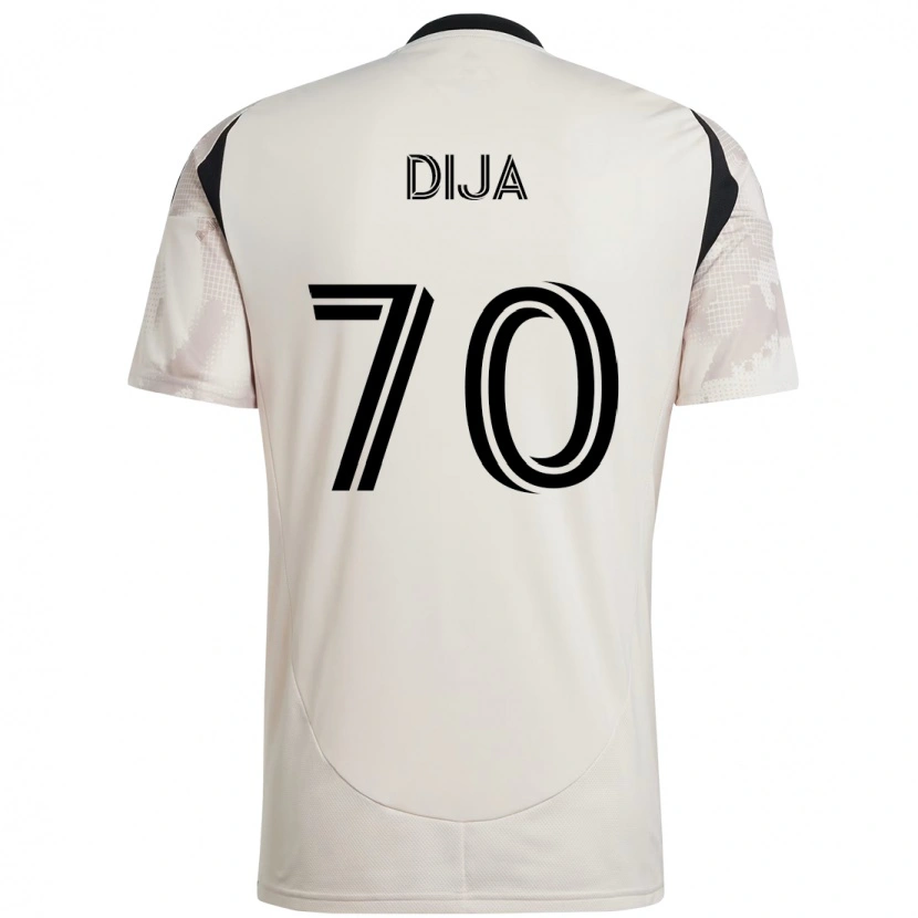 Danxen Hombre Camiseta Dija #70 Rojo Negro 2ª Equipación 2025/26 La Camisa México