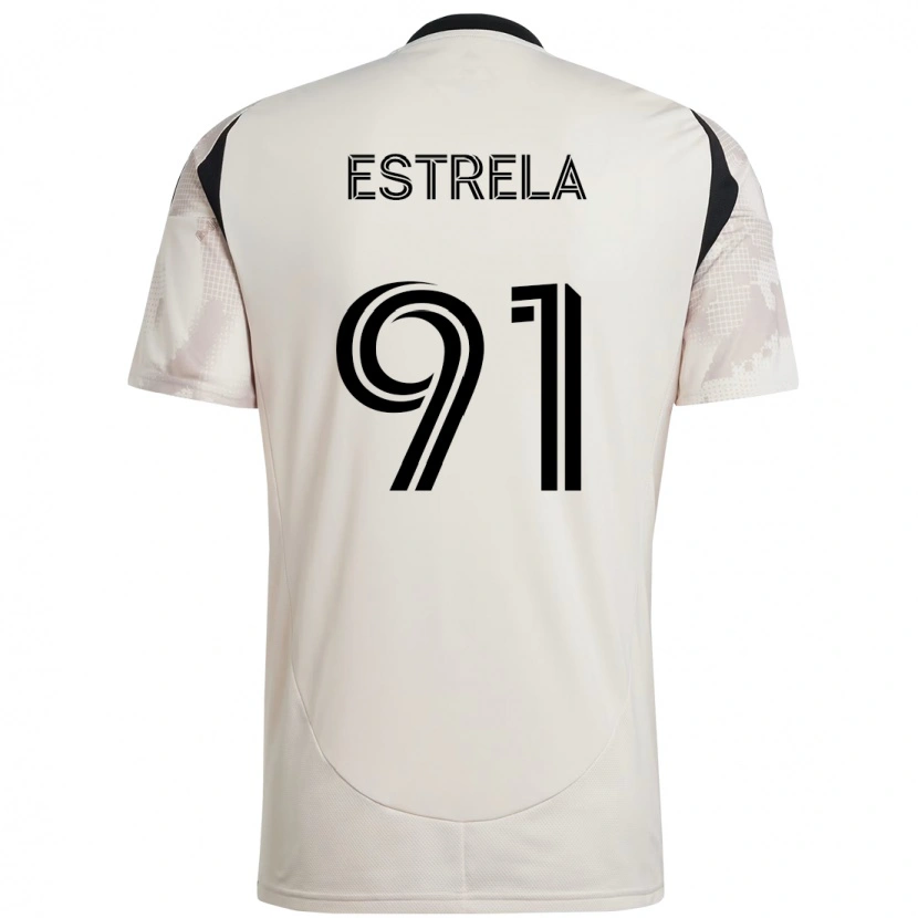 Danxen Hombre Camiseta Bento Estrela #91 Rojo Negro 2ª Equipación 2025/26 La Camisa México