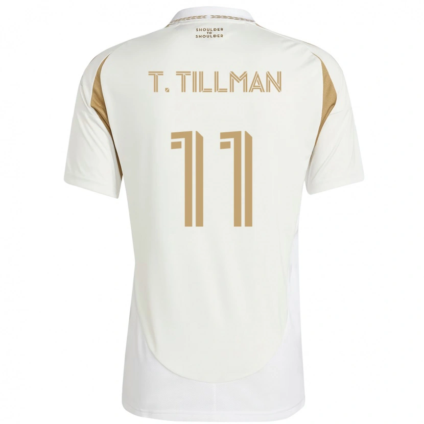 Danxen Hombre Camiseta Timothy Tillman #11 Negro Marrón 2ª Equipación 2025/26 La Camisa México