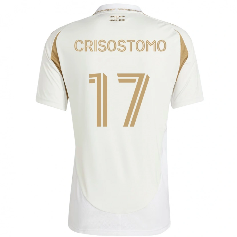 Danxen Hombre Camiseta Danny Crisostomo #17 Negro Marrón 2ª Equipación 2025/26 La Camisa México