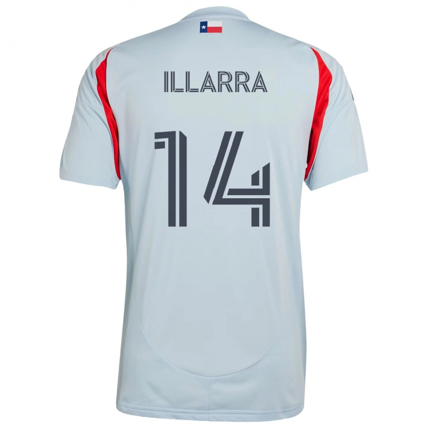 Danxen Hombre Camiseta Asier Illarramendi #14 Rojo Azul Marino 2ª Equipación 2025/26 La Camisa México