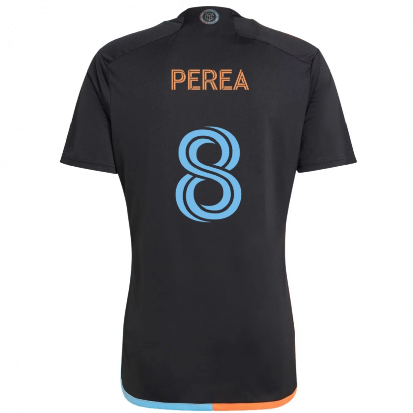 Danxen Hombre Camiseta Andrés Perea #8 Azul Claro 2ª Equipación 2025/26 La Camisa México