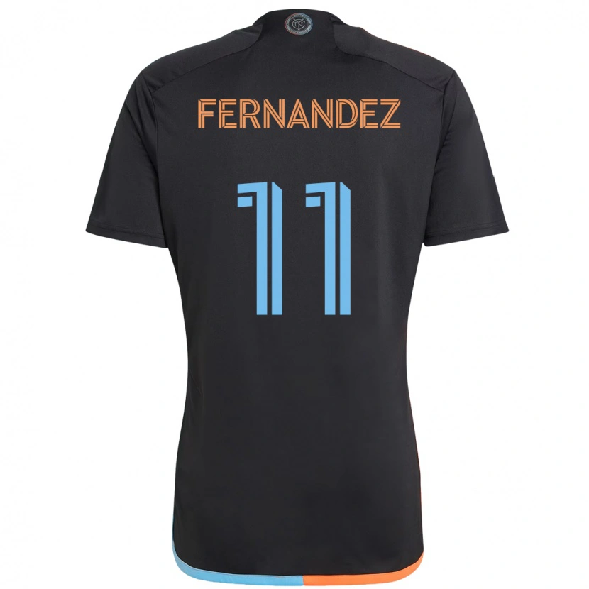 Danxen Hombre Camiseta Julián Fernández #11 Azul Claro 2ª Equipación 2025/26 La Camisa México