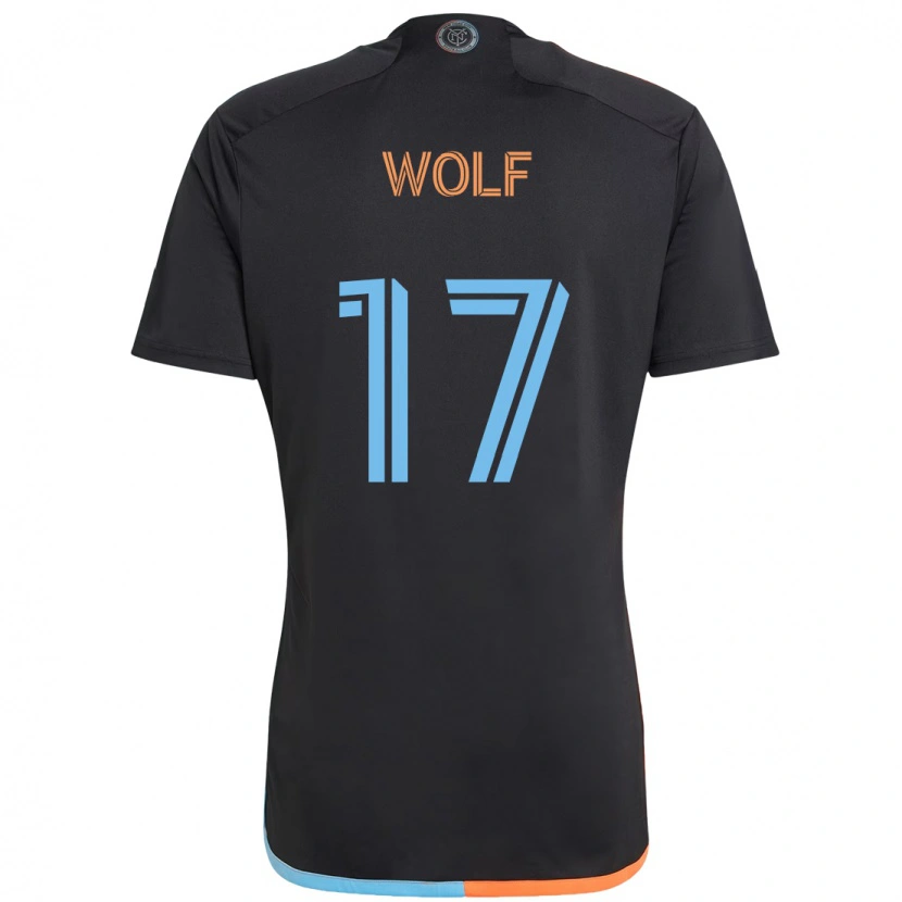 Danxen Hombre Camiseta Hannes Wolf #17 Azul Claro 2ª Equipación 2025/26 La Camisa México