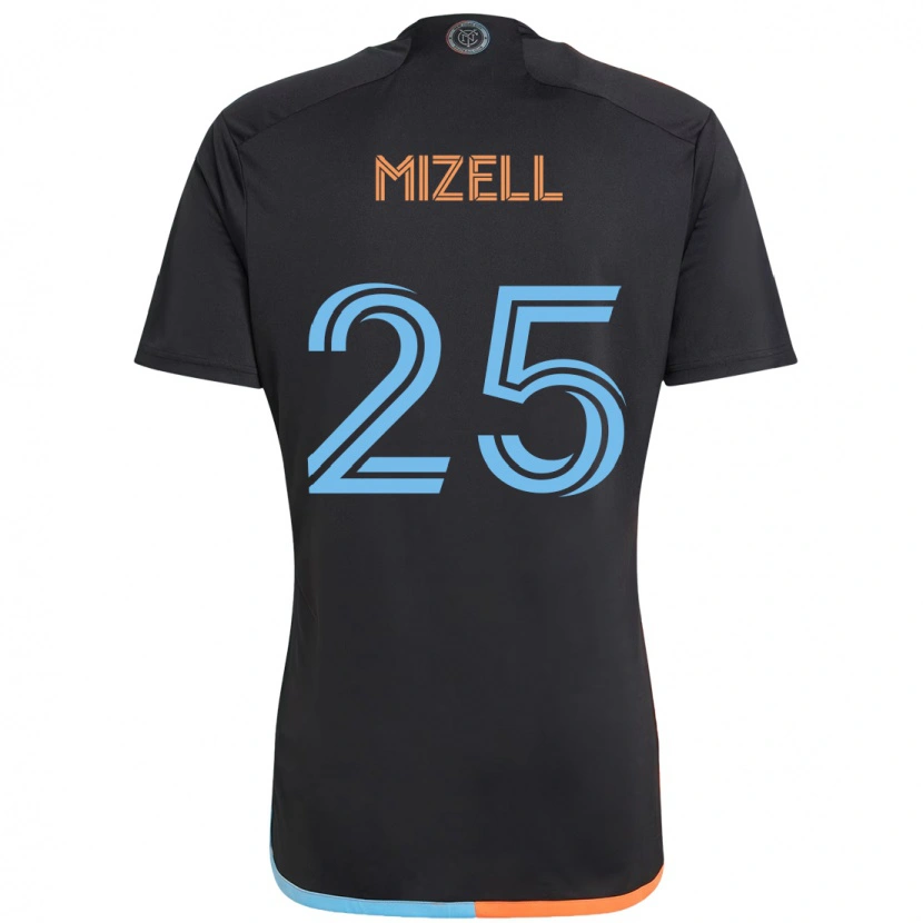 Danxen Hombre Camiseta Cody Mizell #25 Azul Claro 2ª Equipación 2025/26 La Camisa México