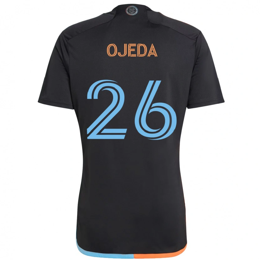 Danxen Hombre Camiseta Agustín Ojeda #26 Azul Claro 2ª Equipación 2025/26 La Camisa México