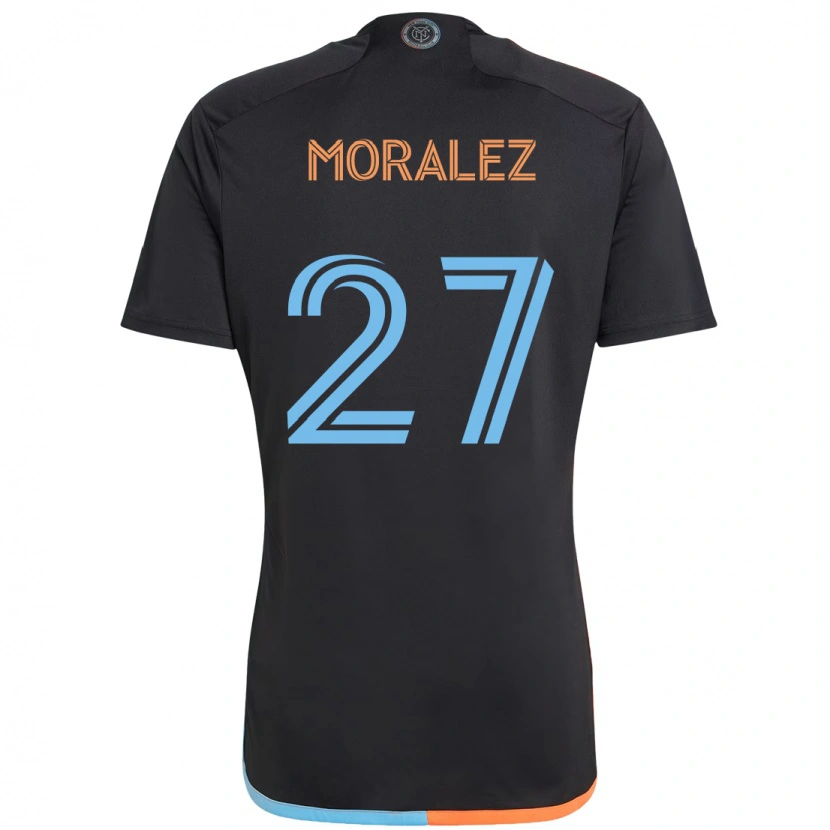 Danxen Hombre Camiseta Maxi Moralez #27 Azul Claro 2ª Equipación 2025/26 La Camisa México