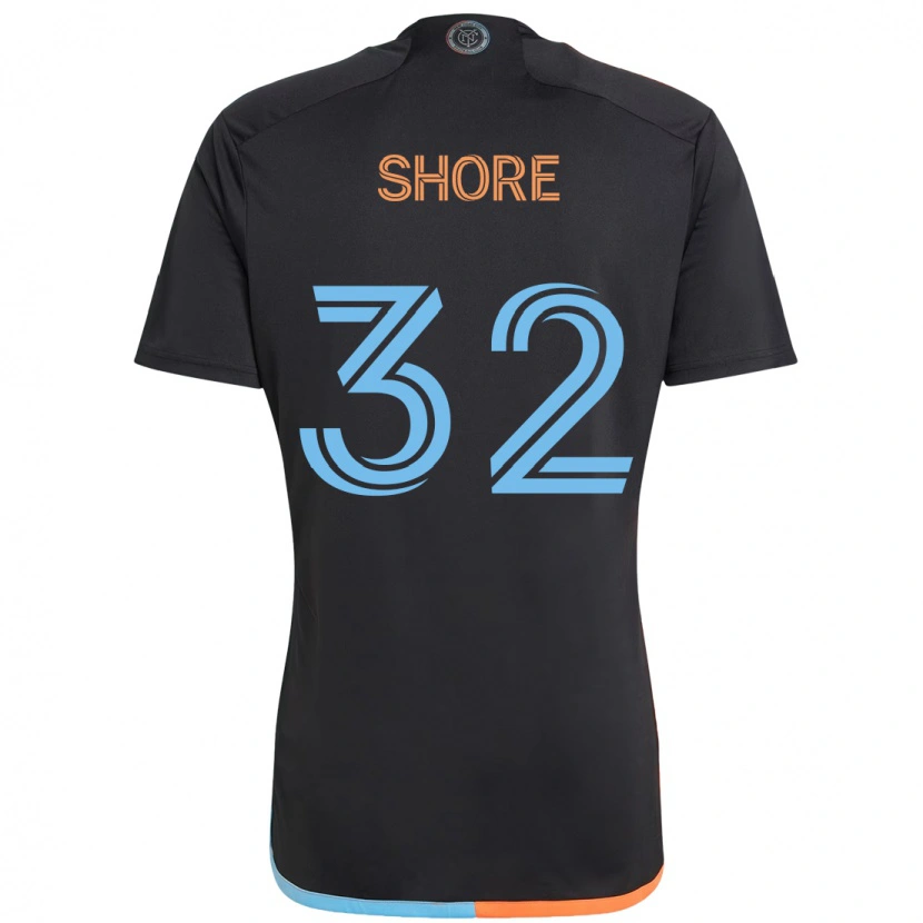 Danxen Hombre Camiseta Jonathan Shore #32 Azul Claro 2ª Equipación 2025/26 La Camisa México
