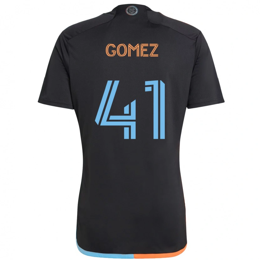 Danxen Hombre Camiseta Julián Gómez #41 Azul Claro 2ª Equipación 2025/26 La Camisa México