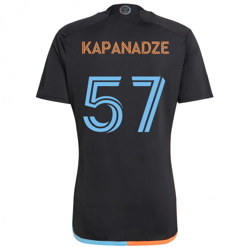 Danxen Hombre Camiseta Nicholas Kapanadze #57 Azul Claro 2ª Equipación 2025/26 La Camisa México