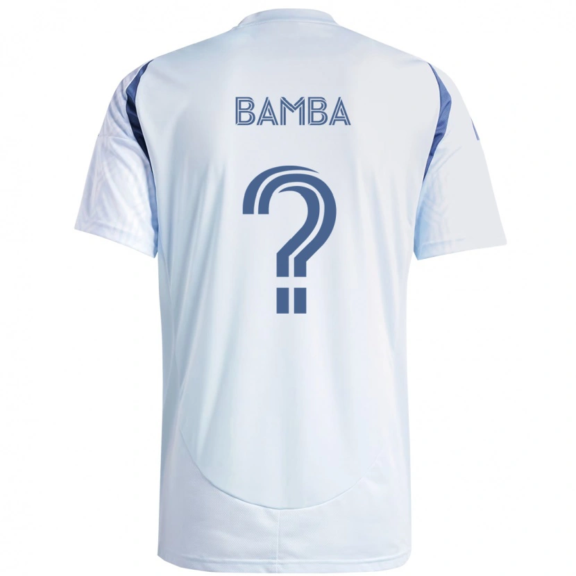 Danxen Hombre Camiseta Jonathan Bamba #0 Rojo Blanco 2ª Equipación 2025/26 La Camisa México