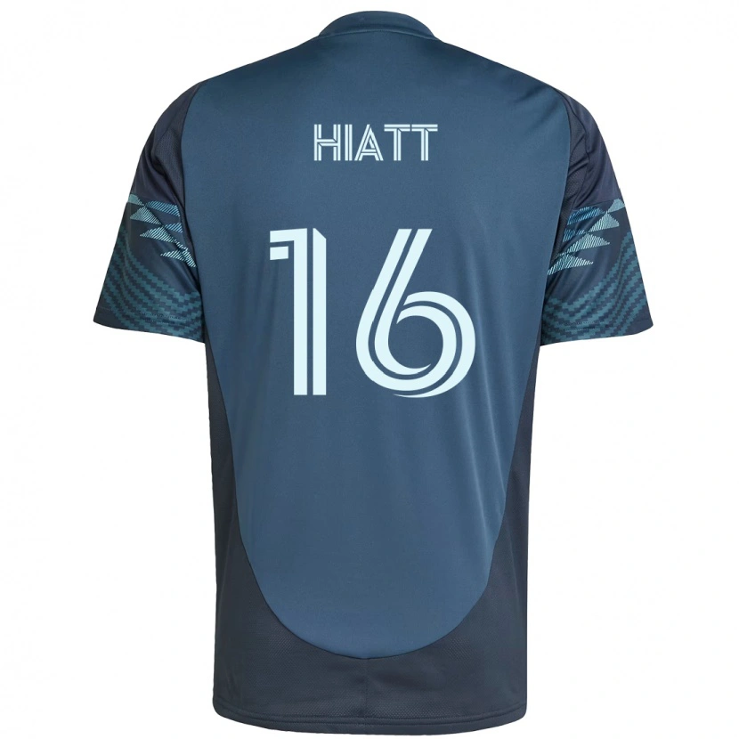 Danxen Hombre Camiseta Samantha Hiatt #16 Verde Blanco 2ª Equipación 2025/26 La Camisa México