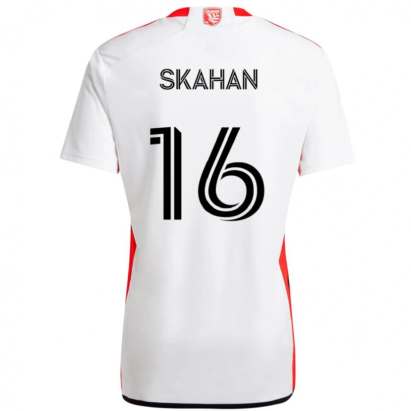Danxen Hombre Camiseta Jack Skahan #16 Negro Azul Oscuro 2ª Equipación 2025/26 La Camisa México